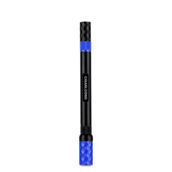 2 Delicili Puro Açıcı İğne ve Puro Tutucu Siyah/Mavi - CigarLoong