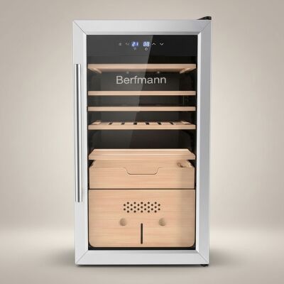 Berfmann Sedirli Elektronik Humidor Puro Dolabı (574 Puro Kapasite) - 1