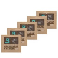 Boveda 69 8g Humidor Puro kutusu Nemlendirici 5li Paket - Boveda