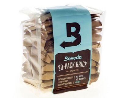 Boveda 75 60g Humidor Puro Kutusu Nemlendirici 20li Eco Paket - 1