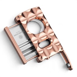 Cigarloong Double Puro Kesici Delicli RoseGold - CigarLoong (1)