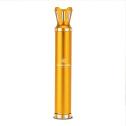 Cigarloong Metal Puro Kılıfı Delicili Sehpalı Tekli Gold 60 Ring - CigarLoong
