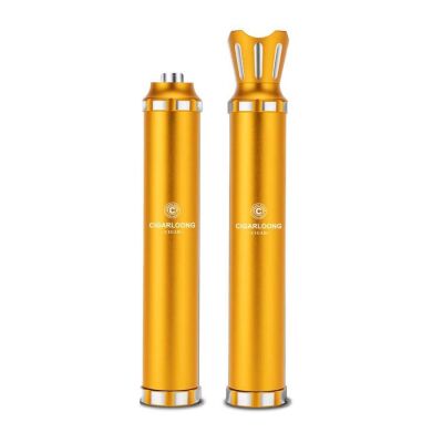 Cigarloong Metal Puro Kılıfı Delicili Sehpalı Tekli Gold 60 Ring - 2