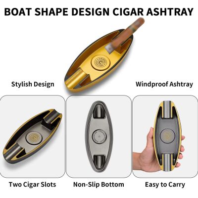 Cigarloong Oval Puro Küllüğü Gold 2li - 3