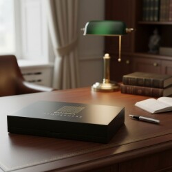 Cohiba Atmosphere Mat Siyah Humidor Puro Kutusu 25's - 3