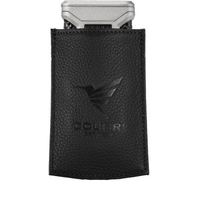 Colibri Deri Çakmak Kılıfı XL Siyah 7x11cm - 2