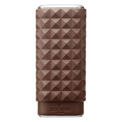 Colibri Quasar Deri Puro Kılıfı 3lü Kahve/Krom (60Ring) - 1