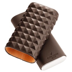 Colibri Quasar Deri Puro Kılıfı 3lü Kahve/Krom (60Ring) - Colibri (1)