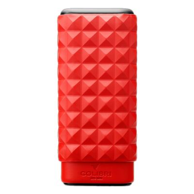 Colibri Quasar Deri Puro Kılıfı 3lü Kırmızı/Krom (60Ring) - 1