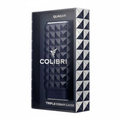 Colibri Quasar Deri Puro Kılıfı 3lü Mavi/Krom (60Ring) - 3