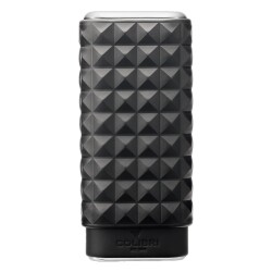 Colibri Quasar Deri Puro Kılıfı 3lü Siyah/Krom (60Ring) - Colibri