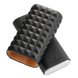 Colibri Quasar Deri Puro Kılıfı 3lü Siyah/Krom (60Ring) - Colibri (1)