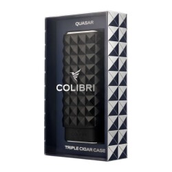 Colibri Quasar Deri Puro Kılıfı 3lü Siyah/Krom (60Ring) - 3