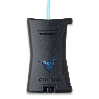 Colibri Slim Tek Torch Pürmüz Puro Çakmak Siyah LI225T1 - 2
