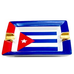 Cuban Flag Seramik Puro Küllüğü 2li - SİKARLAN