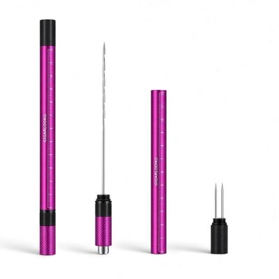 Delicili Puro Açıcı İğne ve Puro Tutucu Purple/Siyah - 2