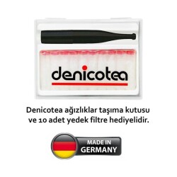 Denicotea 20228 Karbon Filtreli Ext.Slim Sig.Ağızlığı Syh(5 mm) - DENİCOTEA (1)