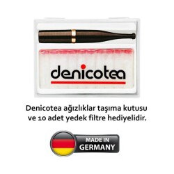 Denicotea 20241 Karbon Filtreli Sig. Ağızlığı 9mm Siyah - Denicotea (1)