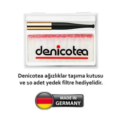 Denicotea 20252 Ejectör Filtreli Sig. Ağızlığı Syh/Gold - DENİCOTEA (1)