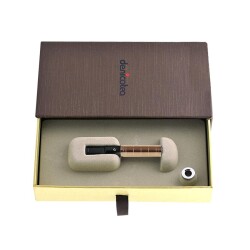 Denicotea 25008 Karbon Filtreli 6-9mm Lüks Slim Sig.Ağızlığı Rose - Denicotea (1)