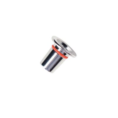 Denicotea Karbon Filtreli 6-9mm Lüks Slim Sig.Ağızlığı Adaptör Silver - 1