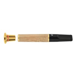 Denicotea Nice 25100 Karbon Filtreli 5-6-7-9mm Extra Slim Lüx Ağızlık Sandalwood - Denicotea