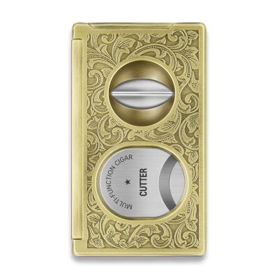 Double SV Cut Puro Kesici Delicli Antique Bronze - 1