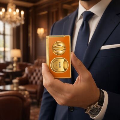 Double SV Cut Puro Kesici Delicli Orange/Gold - 3