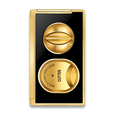 Double SV Cut Puro Kesici Delicli Siyah/Gold - 1