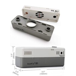 Elektronik Nemlendiricili Humidor Puro Kutusu Küba Evi Tasarımlı - 8