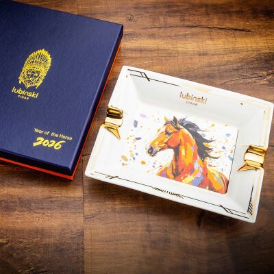 Horse 2026 Porselen Puro Küllüğü Beyaz/Gold 2li - 5