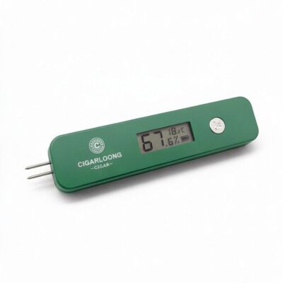 Humidimeter Dijital Dedectör Puro İçi Nem Ölçer Yeşil - 2