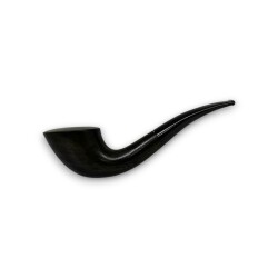 Longan Paul 9mm Ahşap Pipo Seti Mat Siyah - 4