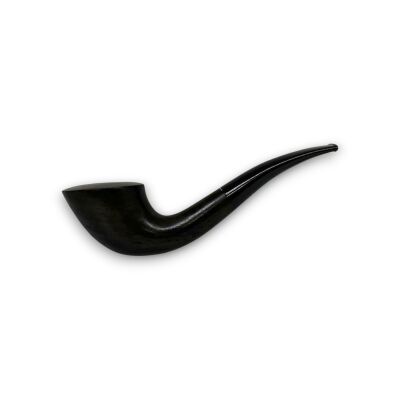 Longan Paul 9mm Ahşap Pipo Seti Mat Siyah - 4