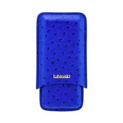 Lubinski Deri Puro Kılıfı Croco Mavi 3lü (60Ring) - Lubinski