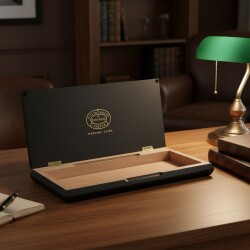 Partagas Serie Mat Siyah Humidor Puro Kutusu 20's - 4