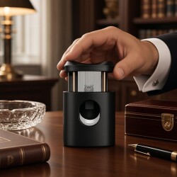 Puro Sehpalı Masa Puro Kesici Giyotin 3lü Siyah - 4