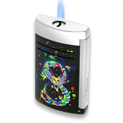 S.T. Dupont Dragon MaxiJet Çakmak Siyah 20177 - 2