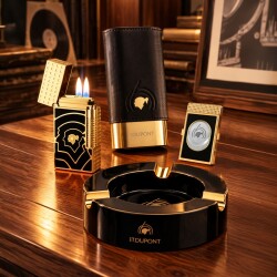 S.T. Dupont Le Grand Cohiba 60th Puro Aksesuar Seti 1 - 4