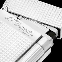 S.T. Dupont Ligne 2 Diamond Silver Çakmak 16814 - 4