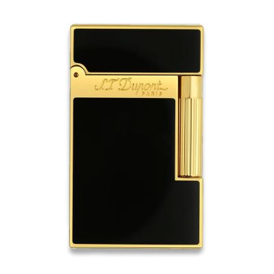 S.T. Dupont Ligne 2 Siyah Lake Gold Çakmak 16884 - 1