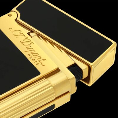 S.T. Dupont Ligne 2 Siyah Lake Gold Çakmak 16884 - 5