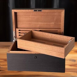 S.T. Dupont Prestige Puro Kutusu Humidoru Siyah 100's - 3