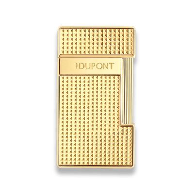 S.T. Dupont Slimmy Puro Çakmak Diamond Head Gold 28119 - 1
