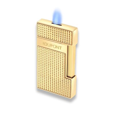 S.T. Dupont Slimmy Puro Çakmak Diamond Head Gold 28119 - 2