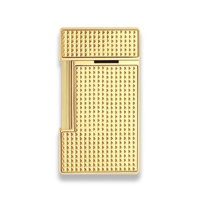 S.T. Dupont Slimmy Puro Çakmak Diamond Head Gold 28119 - 4