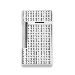 S.T. Dupont Slimmy Puro Çakmak Diamond Head Krom 28120 - 4