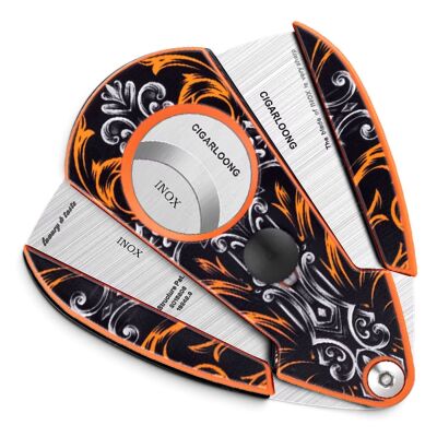 Telkari Desen Yaprak Metal Puro Kesici Orange 60 Ring - 2
