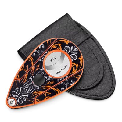 Telkari Desen Yaprak Metal Puro Kesici Orange 60 Ring - 3