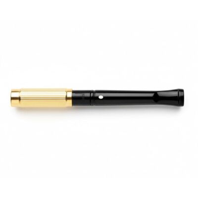 The White Spot Ejektörlü Sigara Ağızlığı 9mm İçin Gold Line - 1
